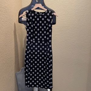 Calvin Klein daisy sleeveless dress